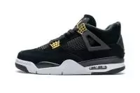 nike air jordan 4 retro homme au meilleur prix royalty black 308497-032